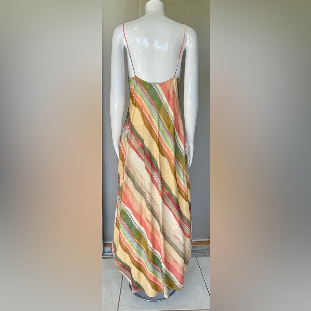 ZARA STRIPED SLIPDRESS - Picture 3 of 5